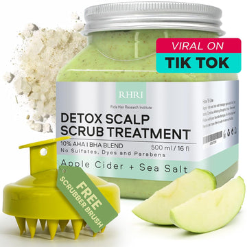 Apple Cider & Sea Salt Green Scalp Scrub